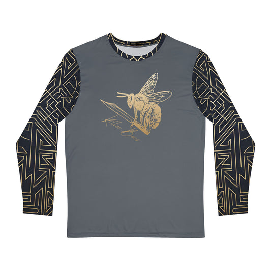 Killer Bees Norse Pattern Long-Sleeve Mountain Biking Jersey