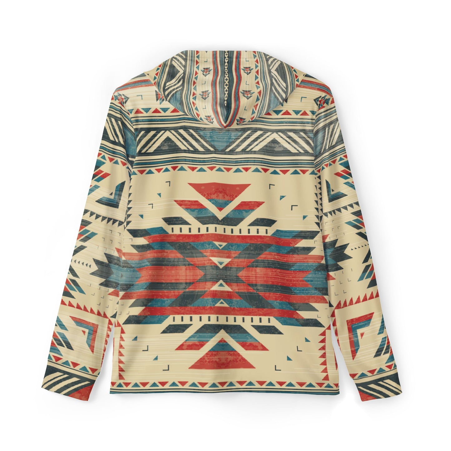 Native American Pattern Sun Hoodie, Athletic Shirt, Mountain Bike Jersey