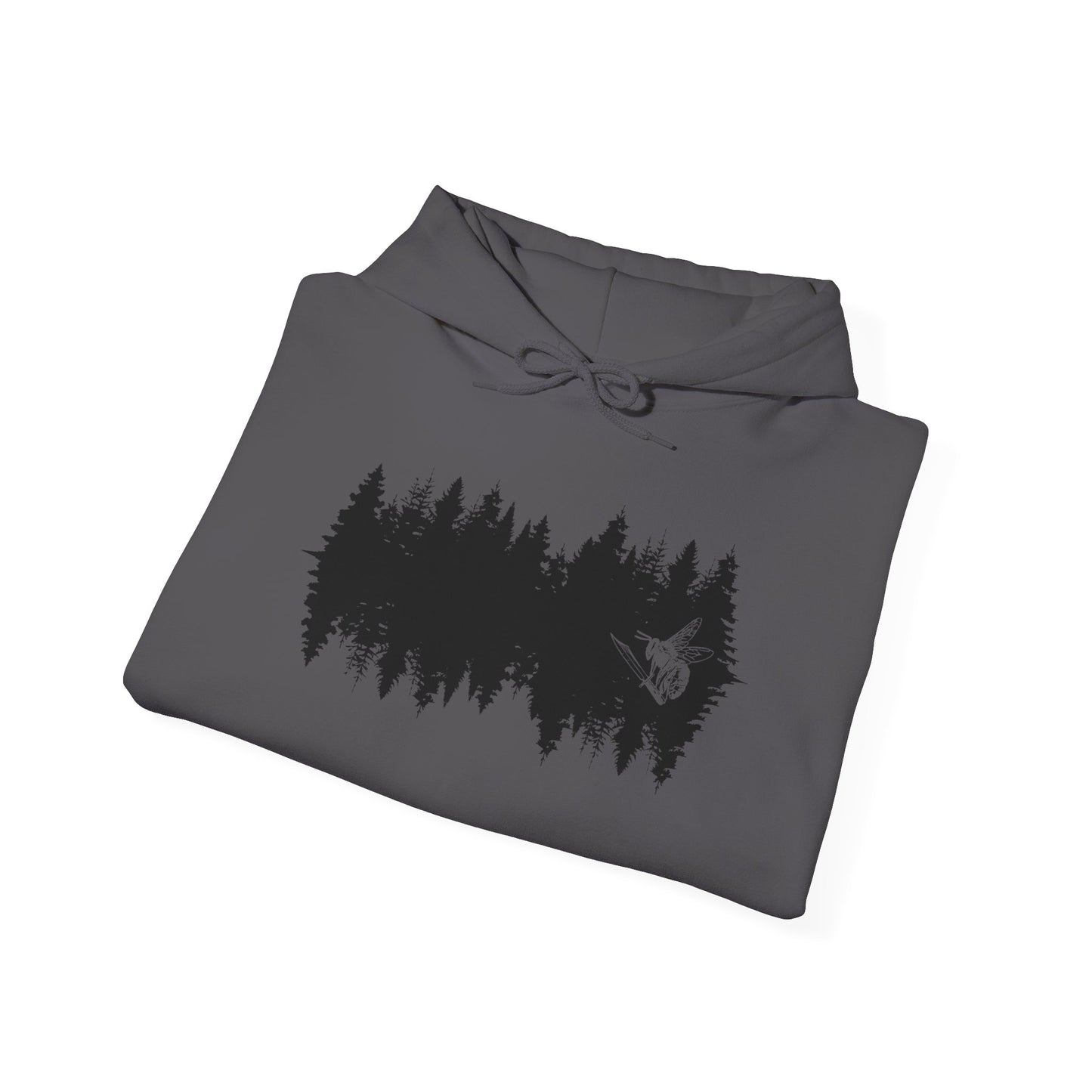 Reflected Tree Line Hooded Sweatshirt