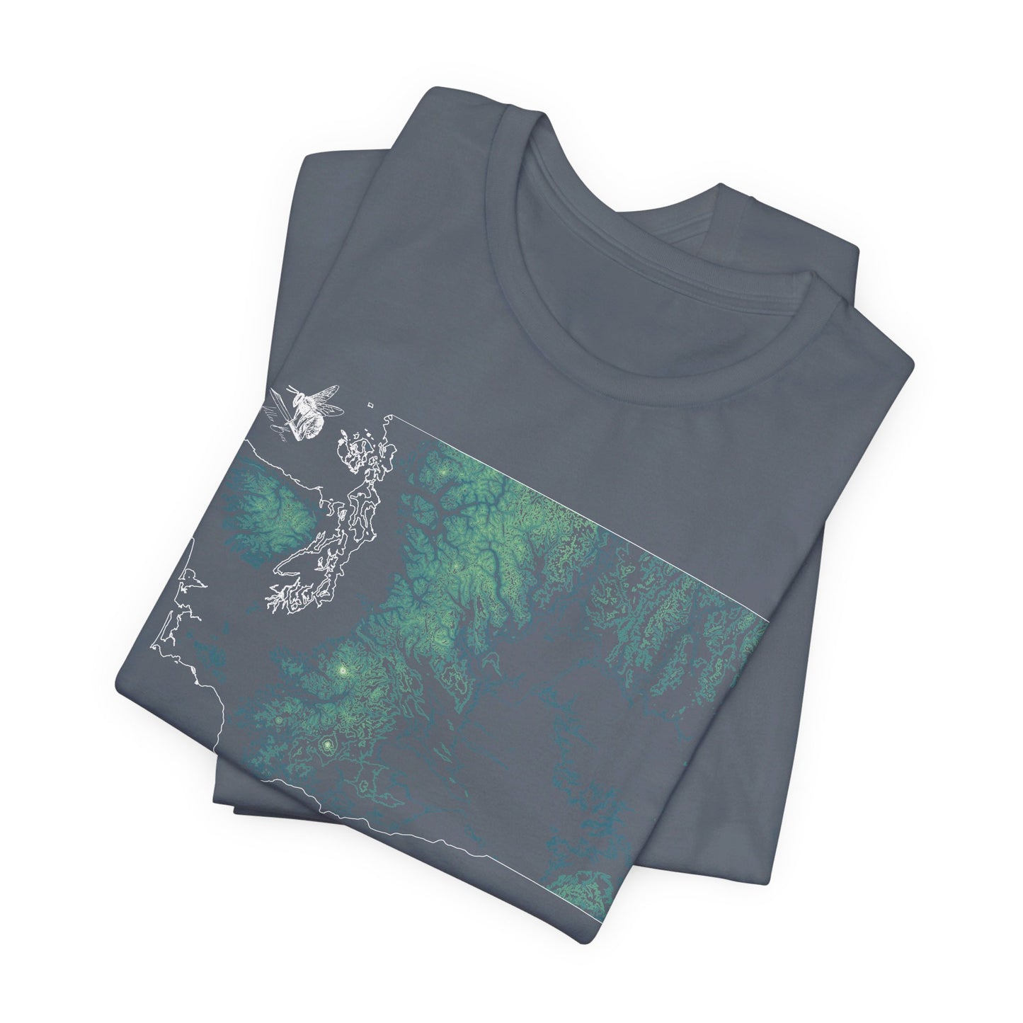 Topographic Washington Tee