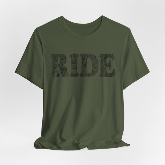 Topographic Ride Shirt, Mountain Bike Shirt