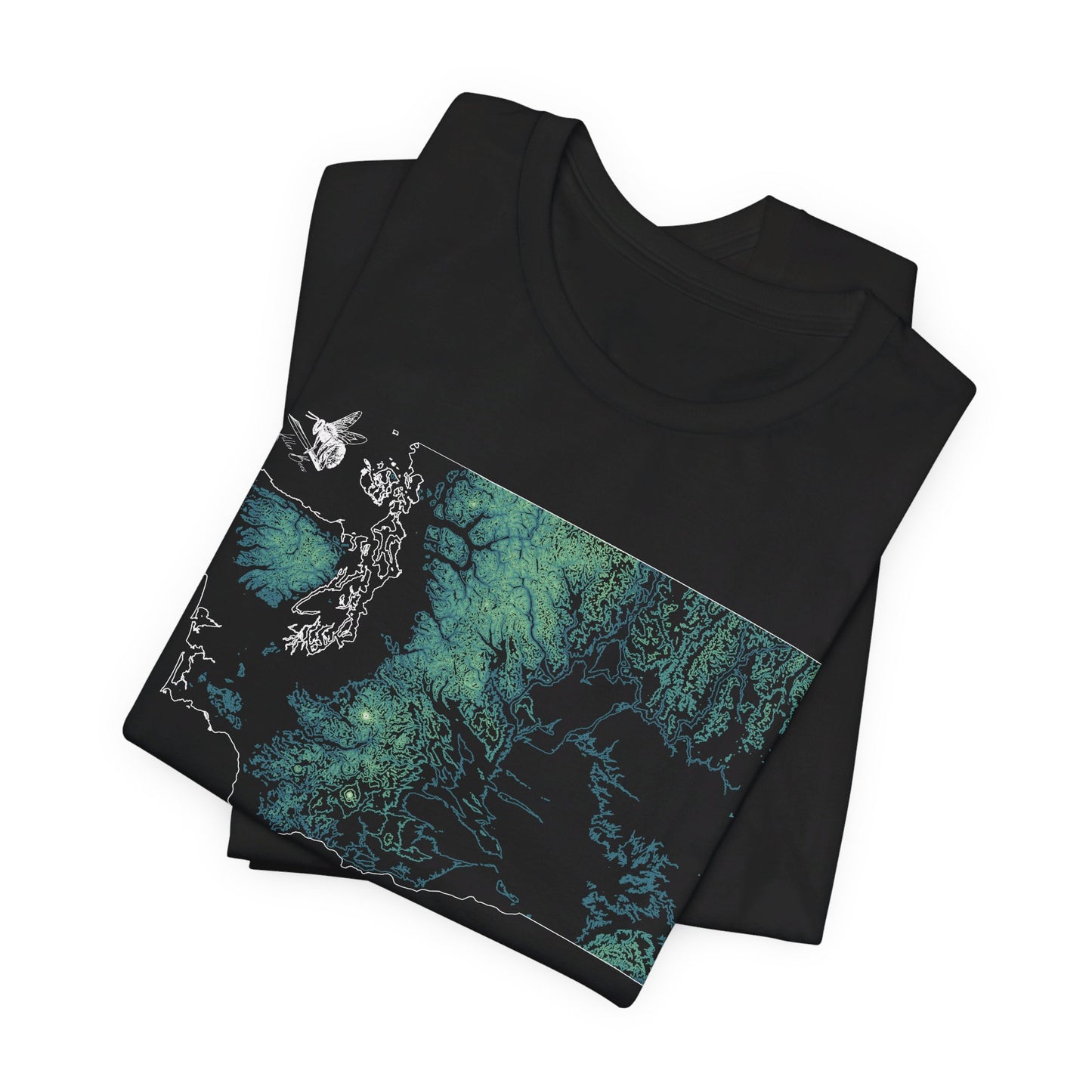 Topographic Washington Tee