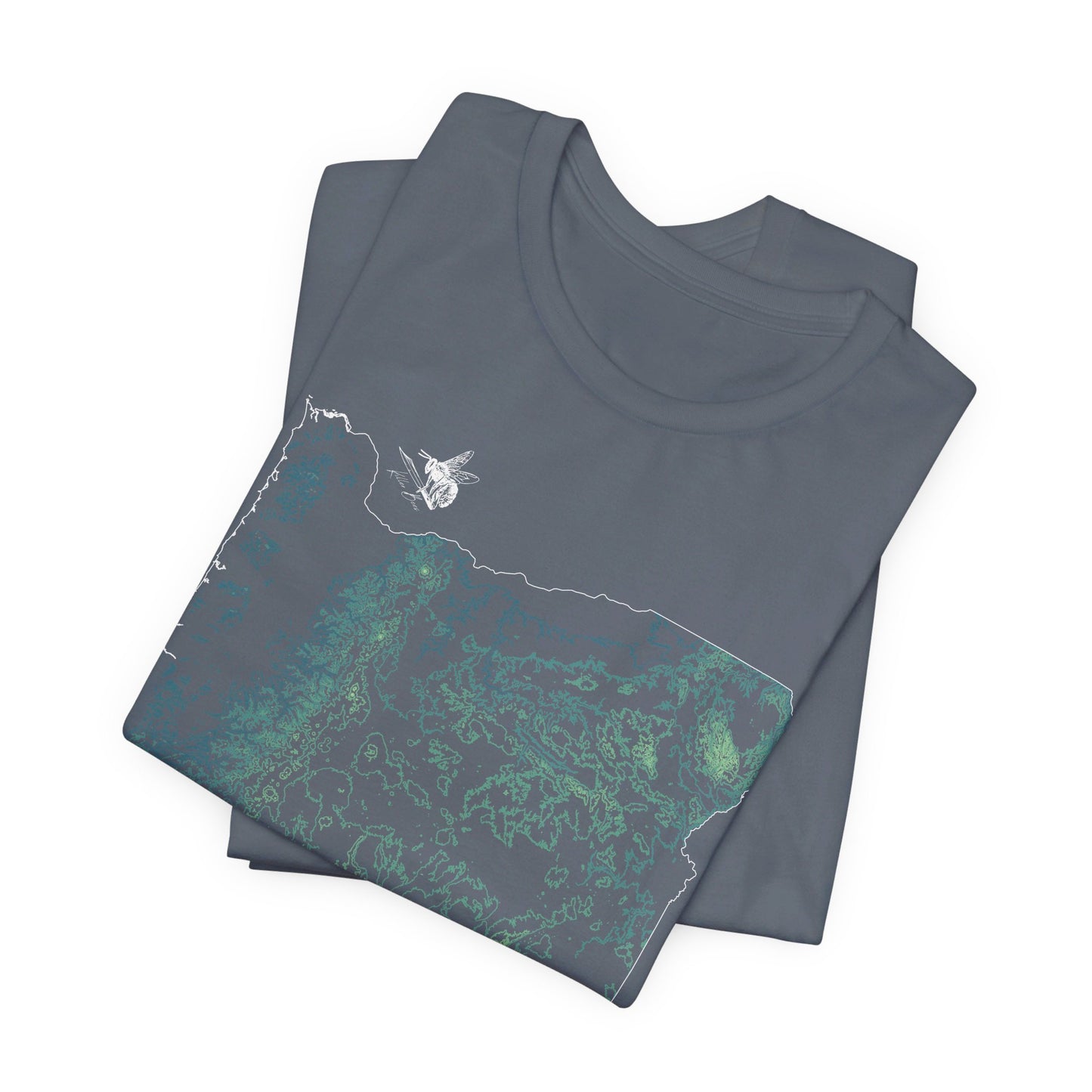 Topographic Oregon Tee