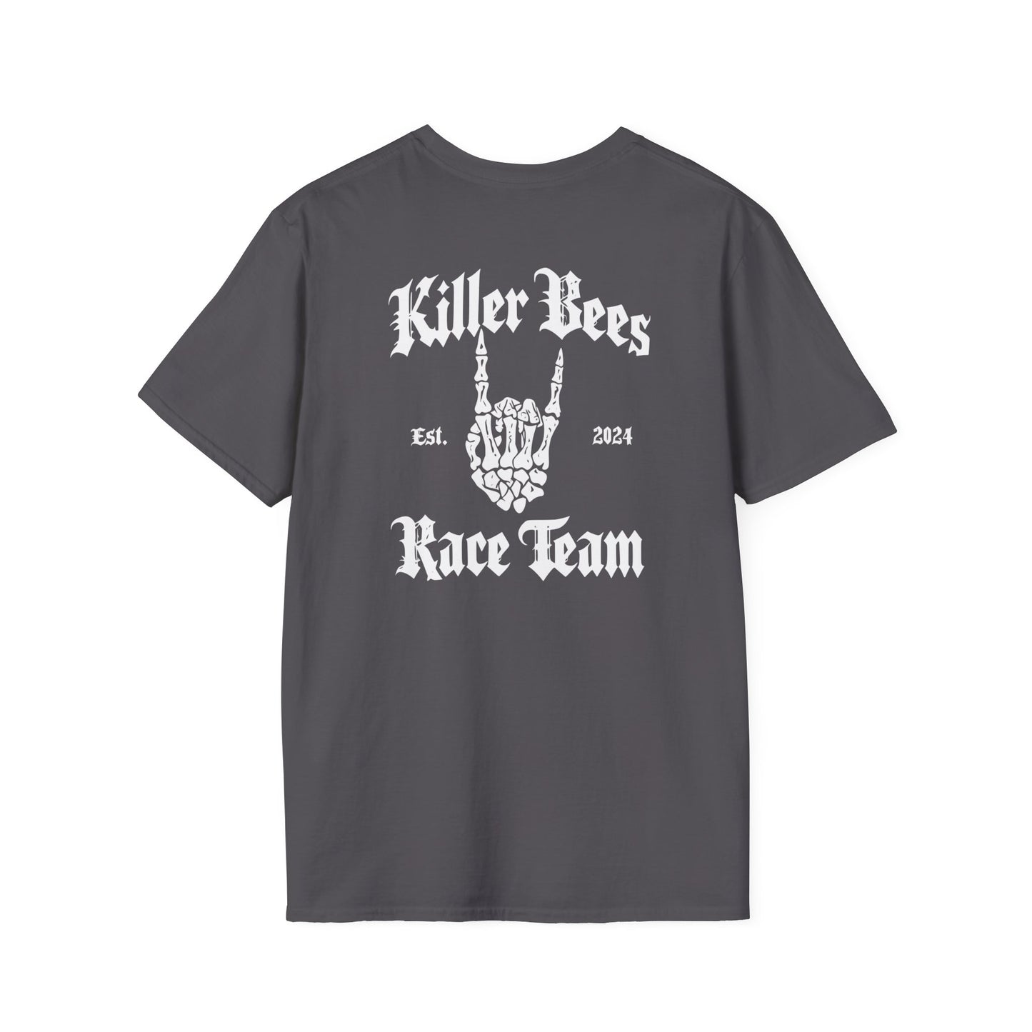 Killer Bees Race Team Skeleton Hand Shirt