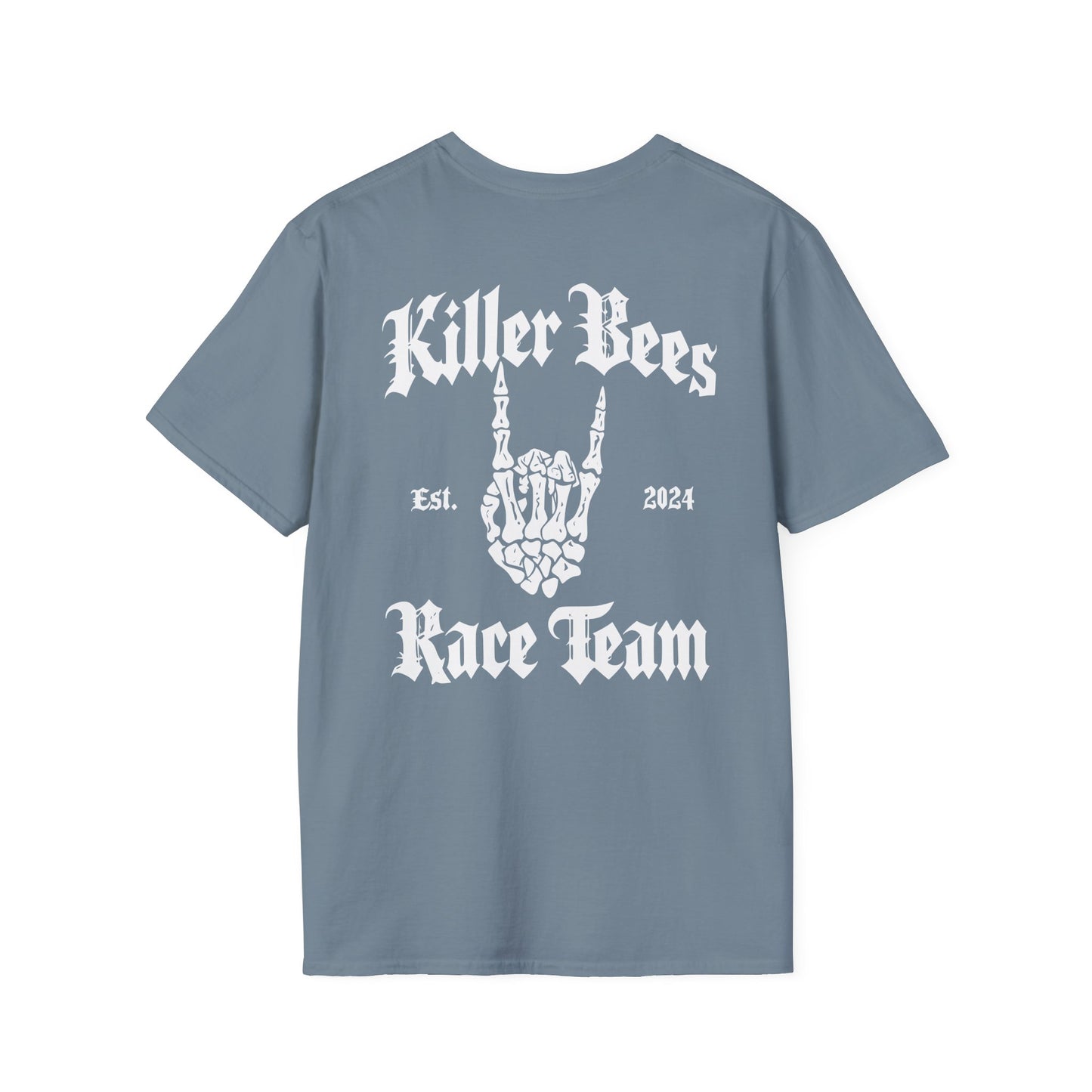 Killer Bees Race Team Skeleton Hand Shirt