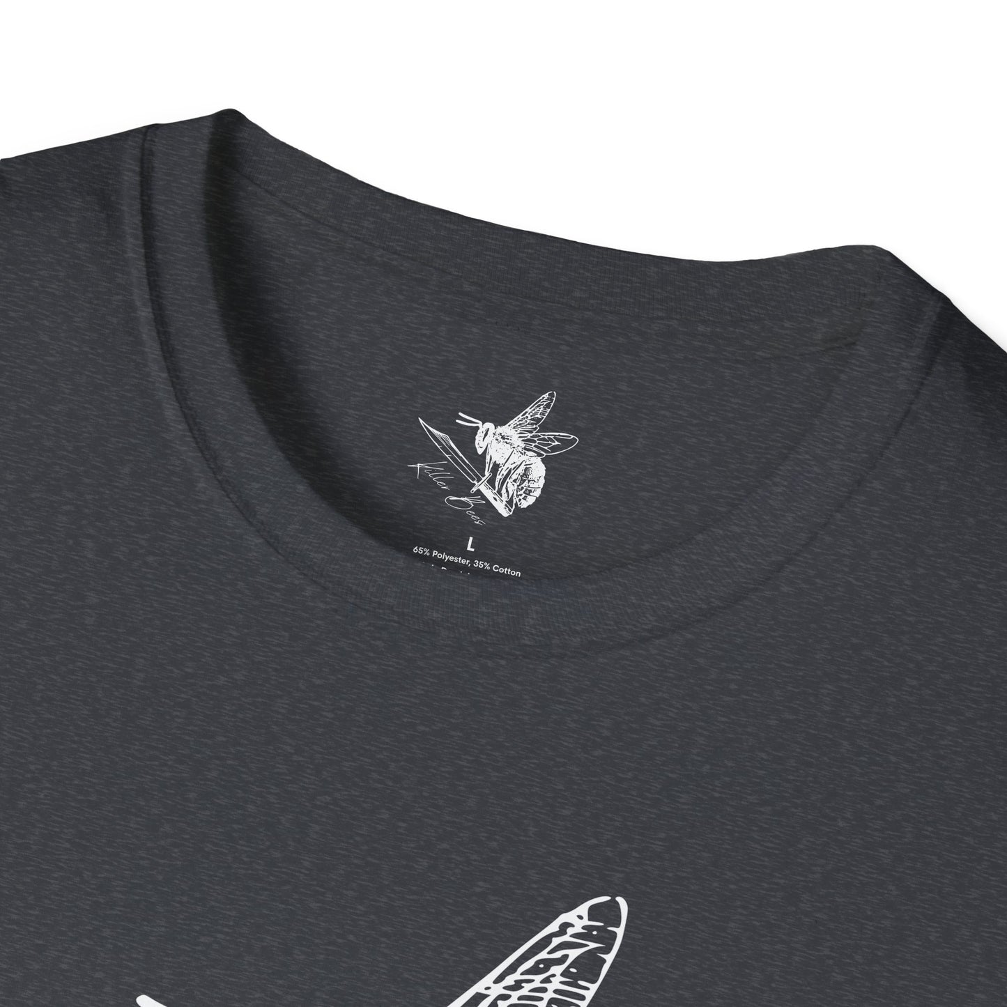 White Killer Bees Logo Tee