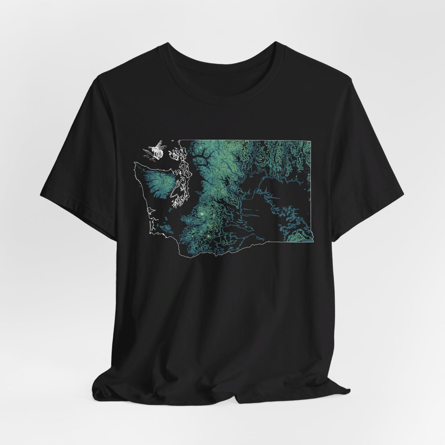 Topographic Washington Tee