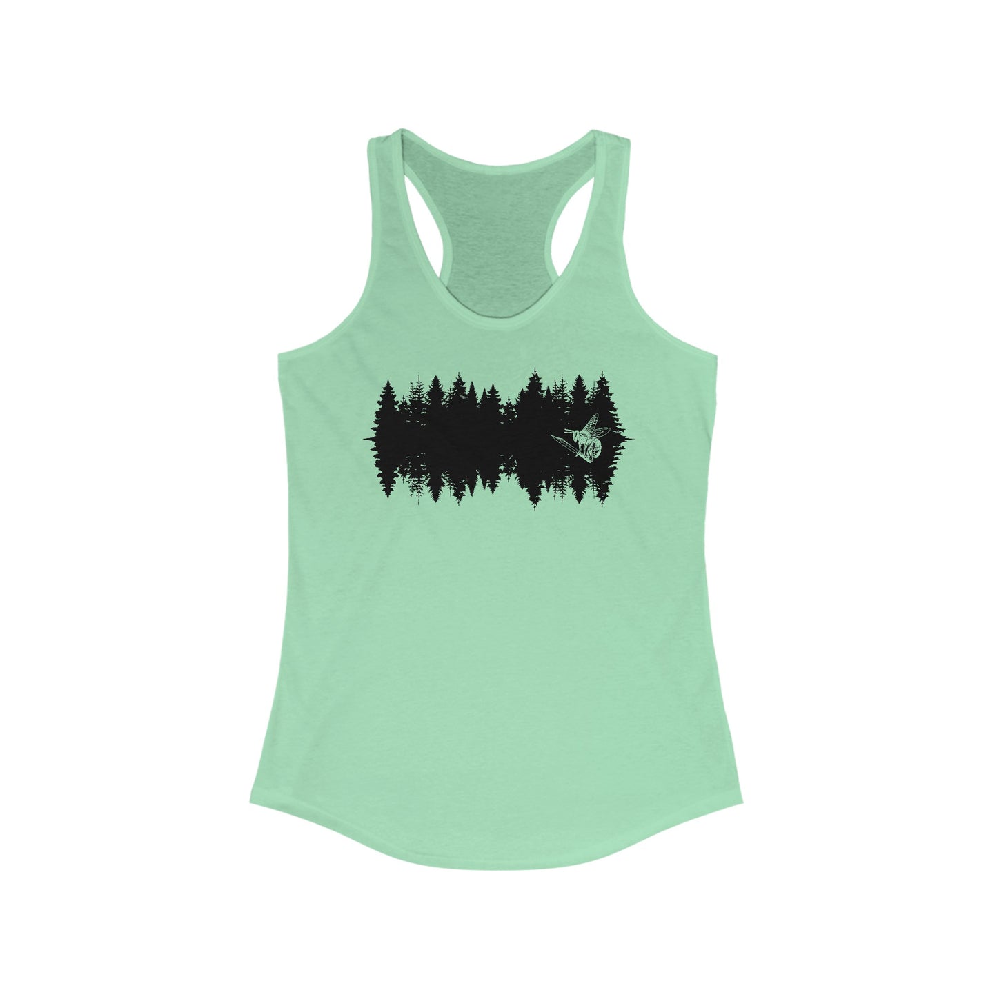 Reflected Tree Line Tank Top, Women's