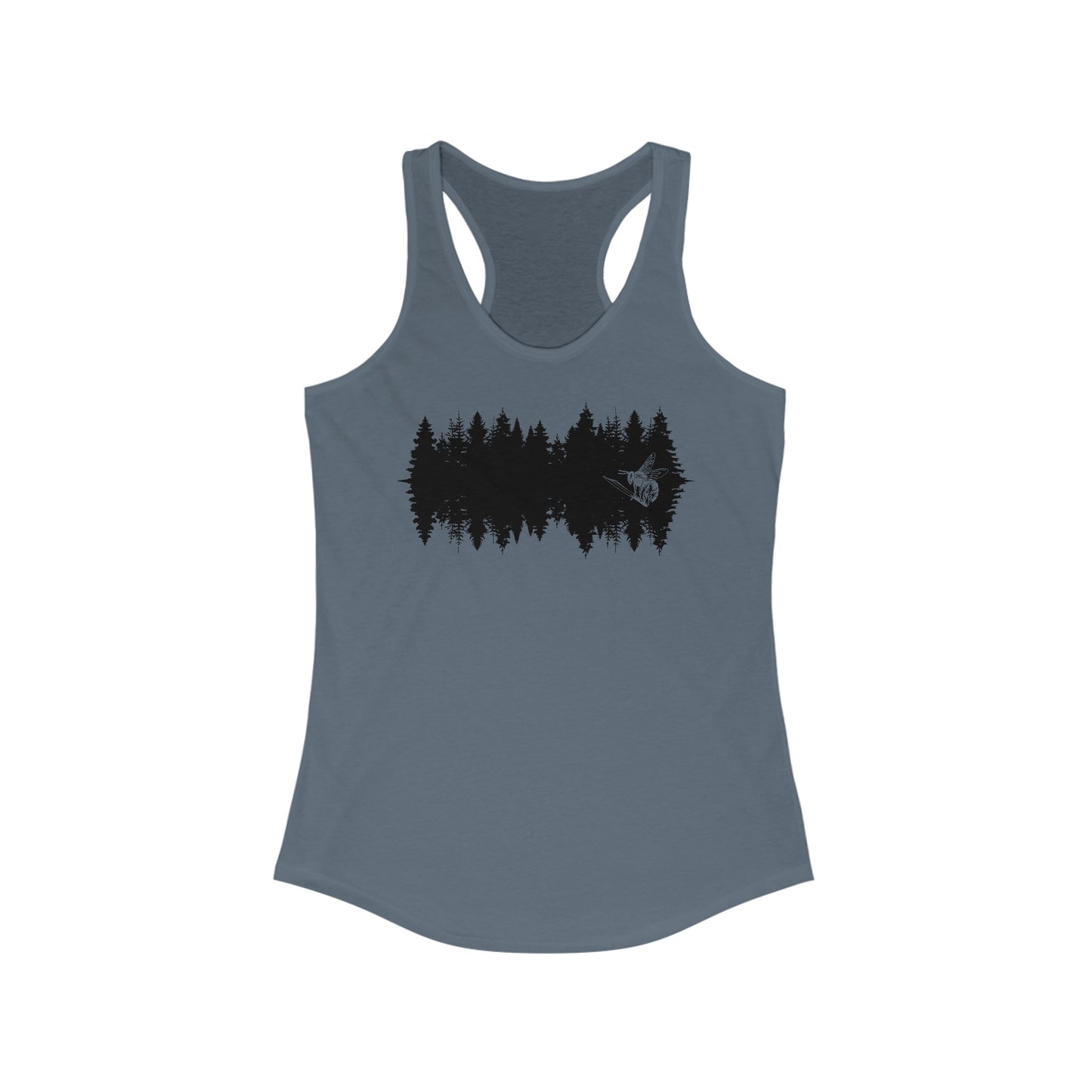 Reflected Tree Line Tank Top, Women's