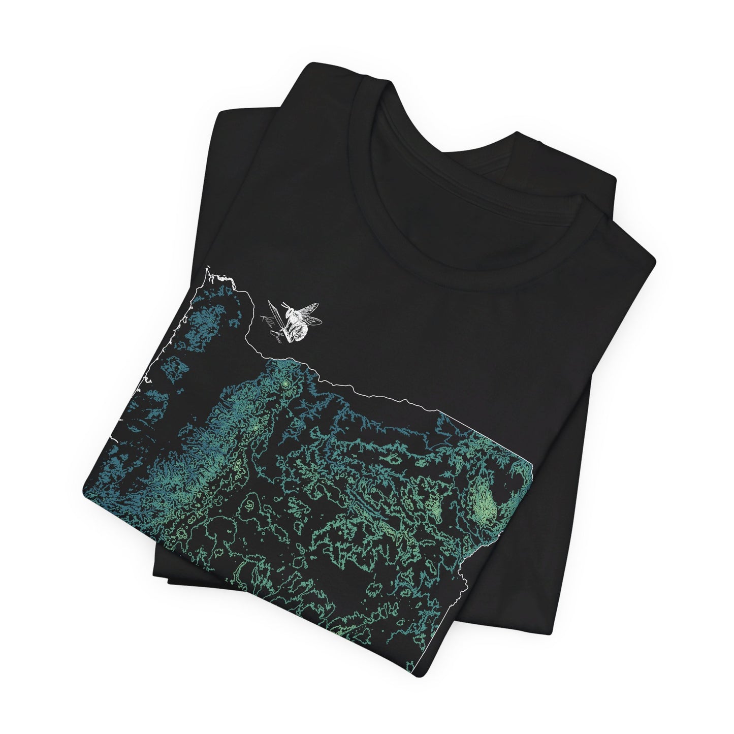 Topographic Oregon Tee