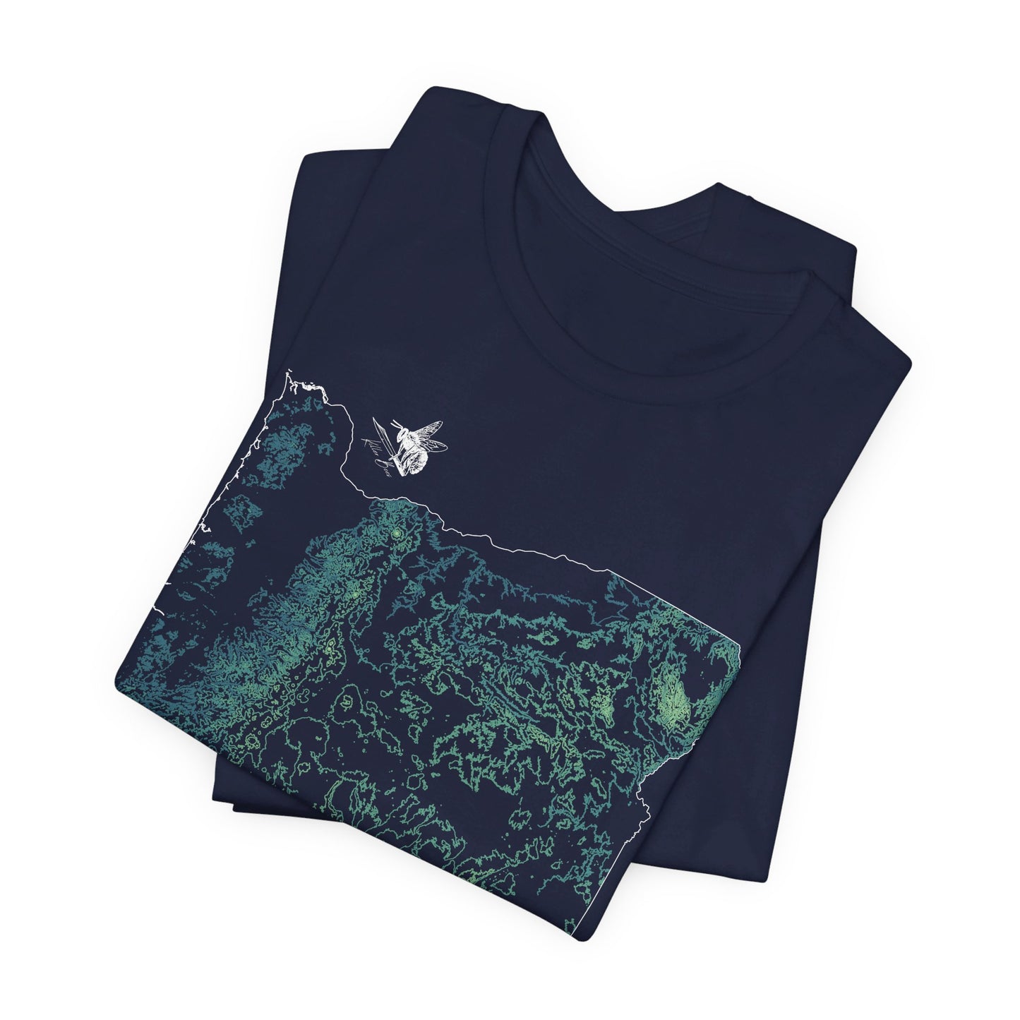 Topographic Oregon Tee