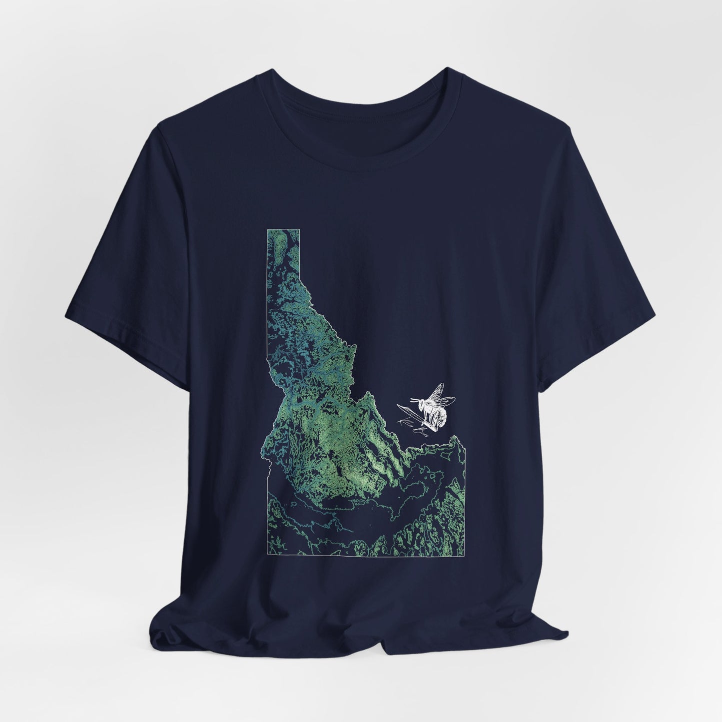 Topographic Idaho Tee