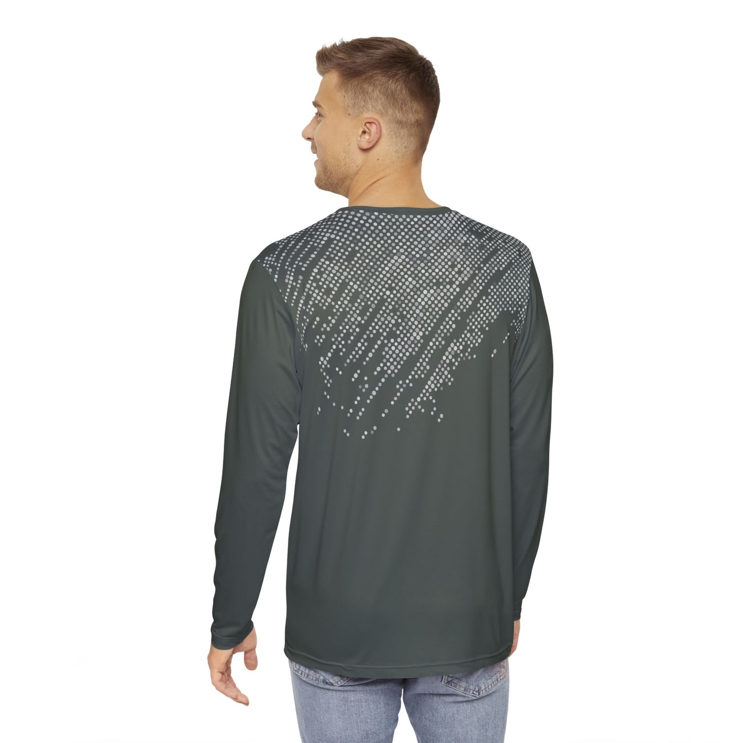 Killer Bees Fading Dot Long-Sleeve Mountain Biking Jersey