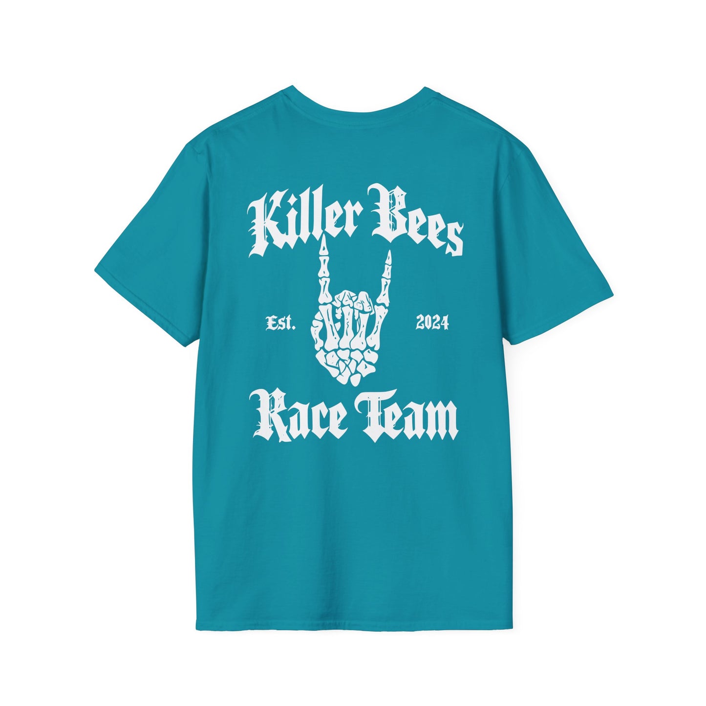 Killer Bees Race Team Skeleton Hand Shirt