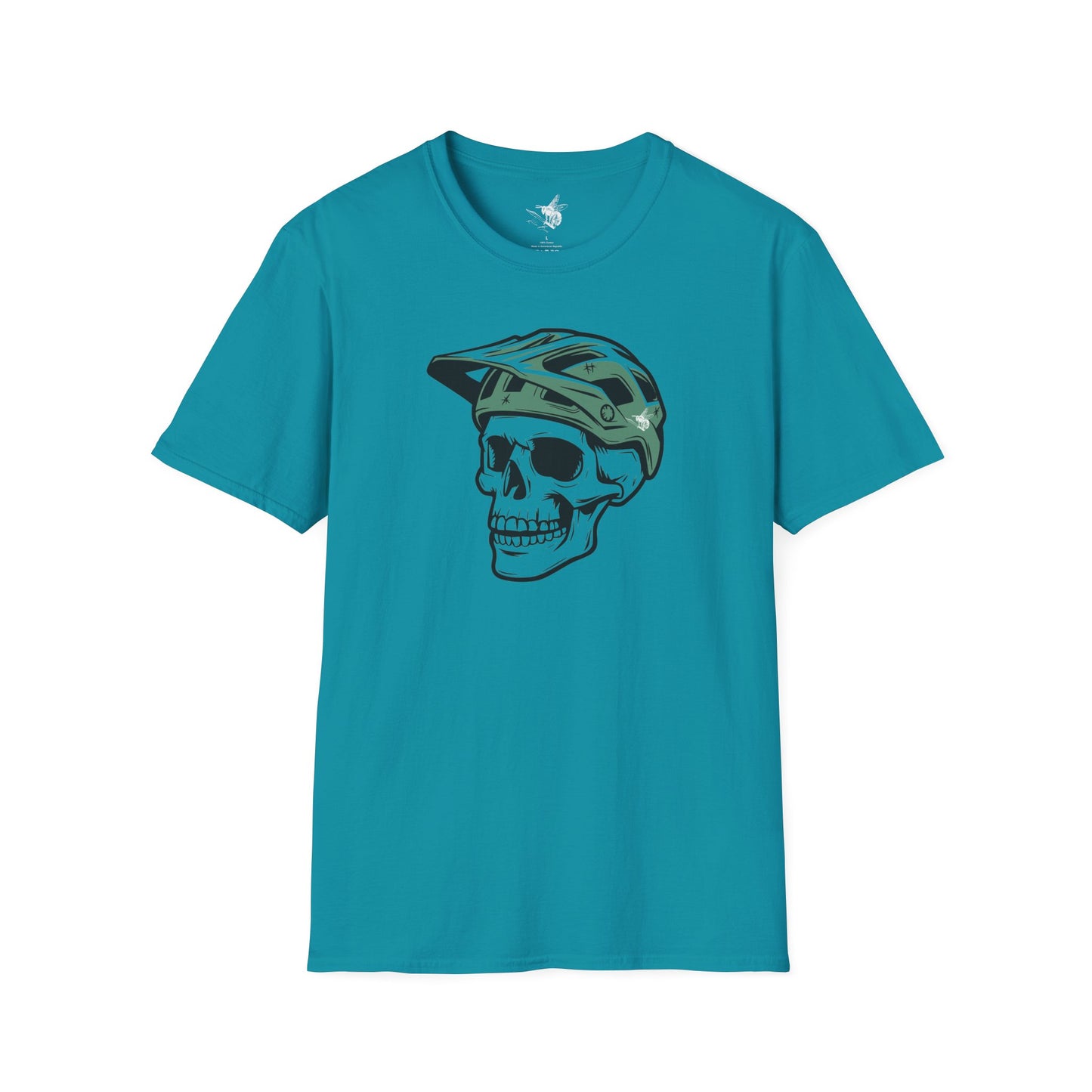 Helmeted Skull Tee