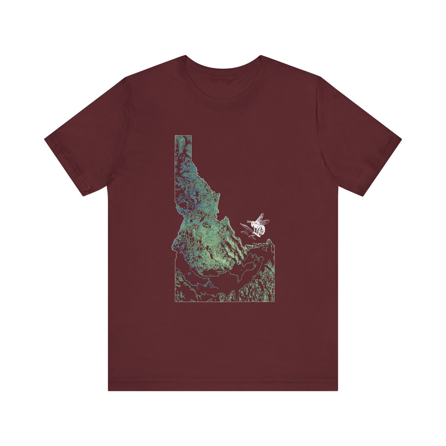 Topographic Idaho Tee