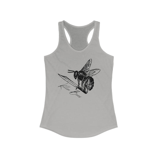 Women's Black Killer Bees Logo Tank