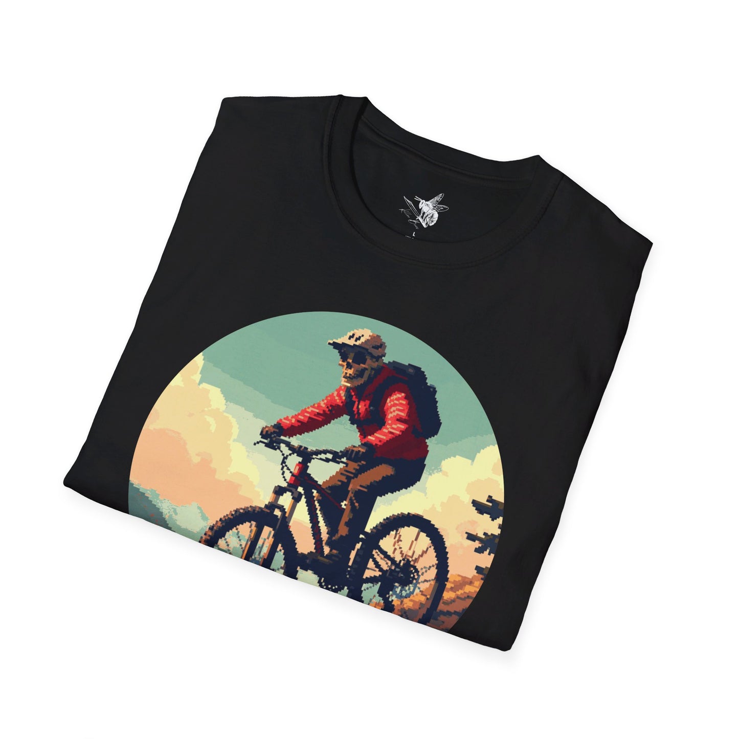 Pixelated Biker Tee