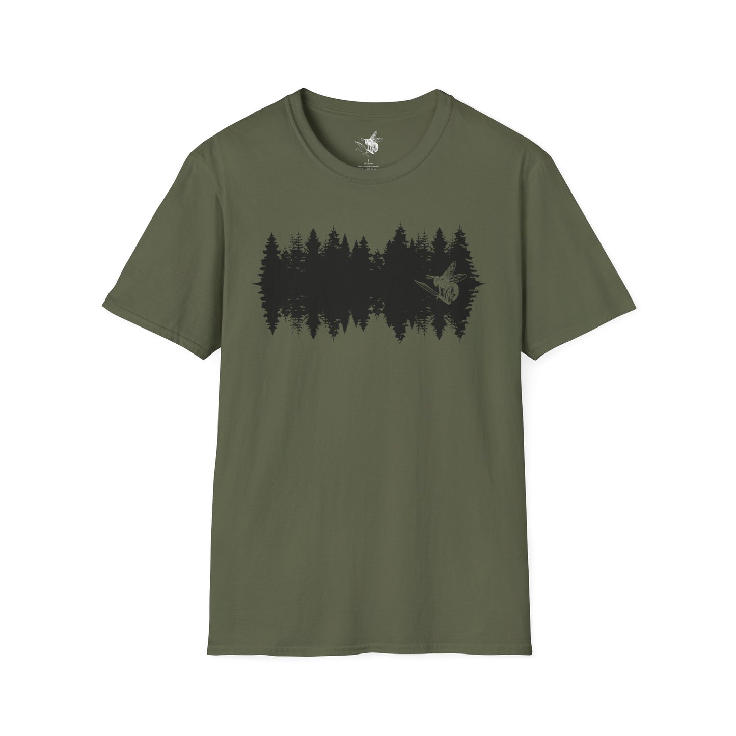 Reflected Tree Line Tee