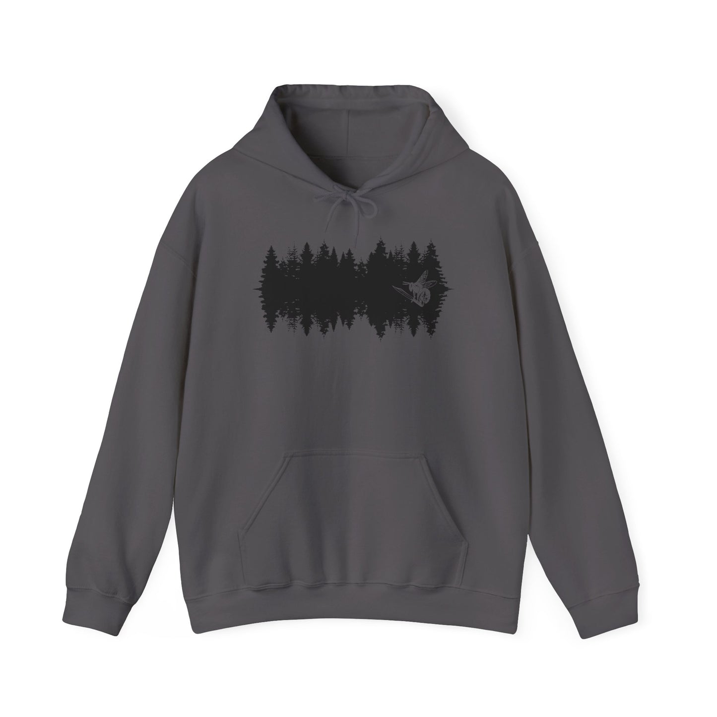 Reflected Tree Line Hooded Sweatshirt