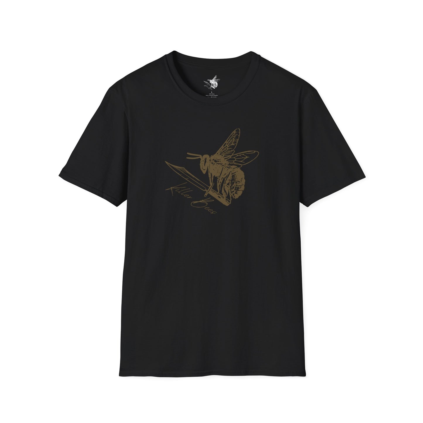 Gold Killer Bees Logo Tee