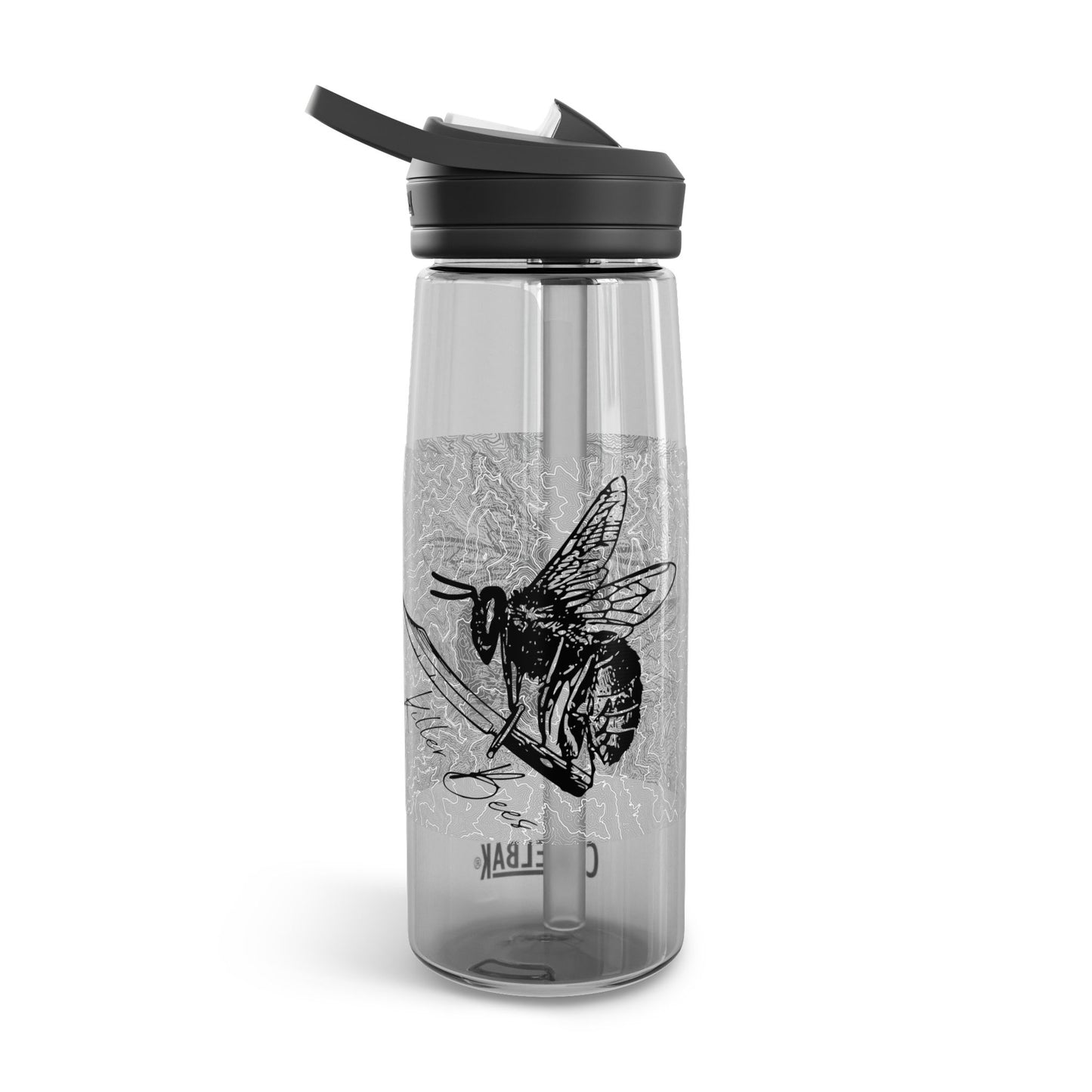 Killer Bees Topographic Logo CamelBak Eddy®  Water Bottle, 25oz