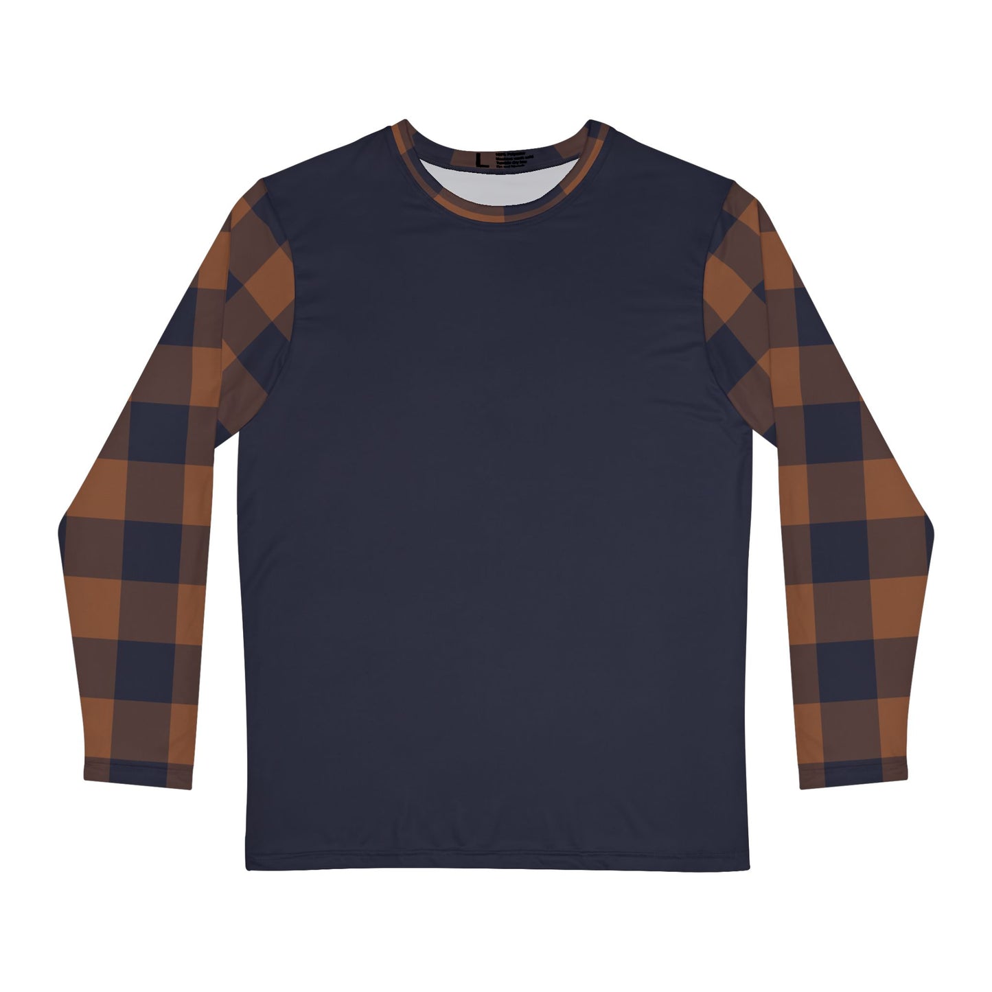 Wolowitz Plaid Long-Sleeve Mountain Biking Jersey