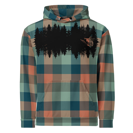 Forest Plaid Hoodie