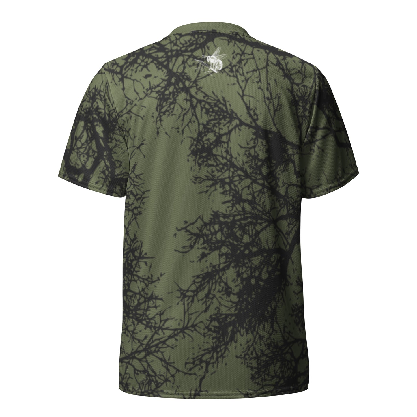 Branches Mountain Bike Jersey, Green and Gray, Unisex